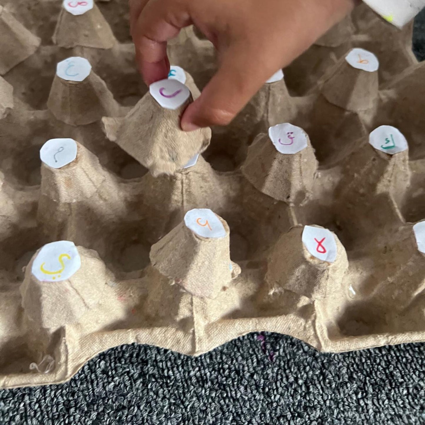 Arabisch Alfabet Cirkels