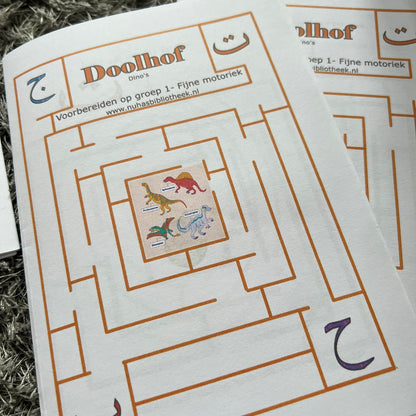 Dino traktatie boekje