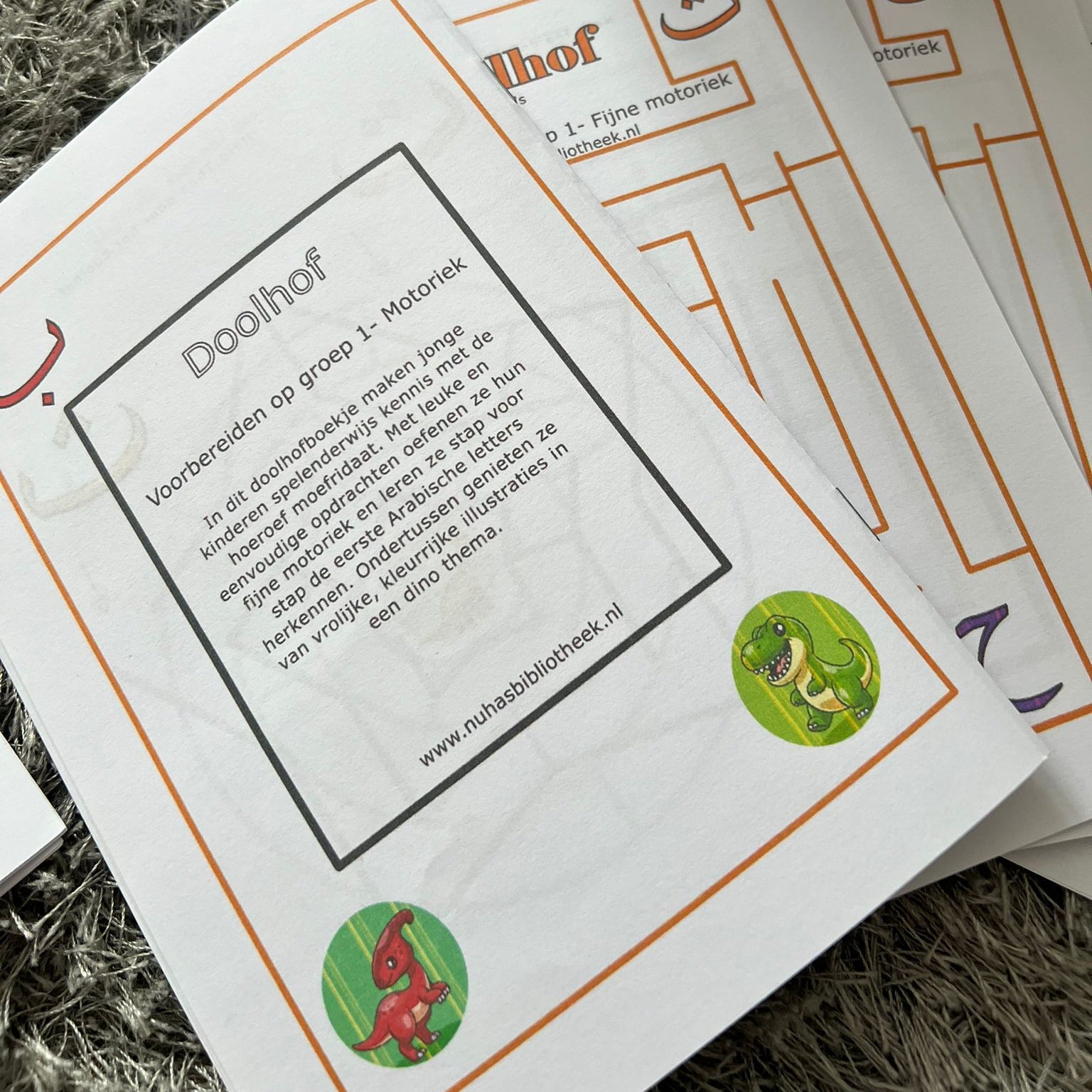 Dino traktatie boekje