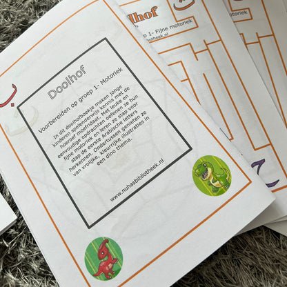 Dino traktatie boekje